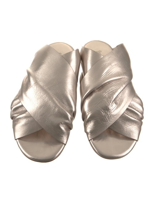 forte_forte Leather Slides