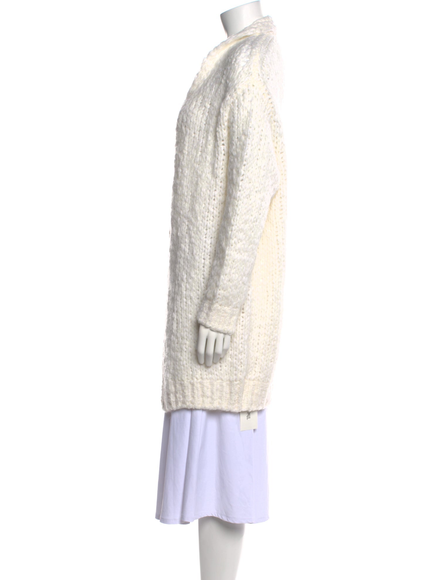 forte_forte Wool Open Front Sweater w/ Tags