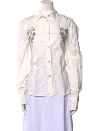 forte_forte Long Sleeve Button-Up Top