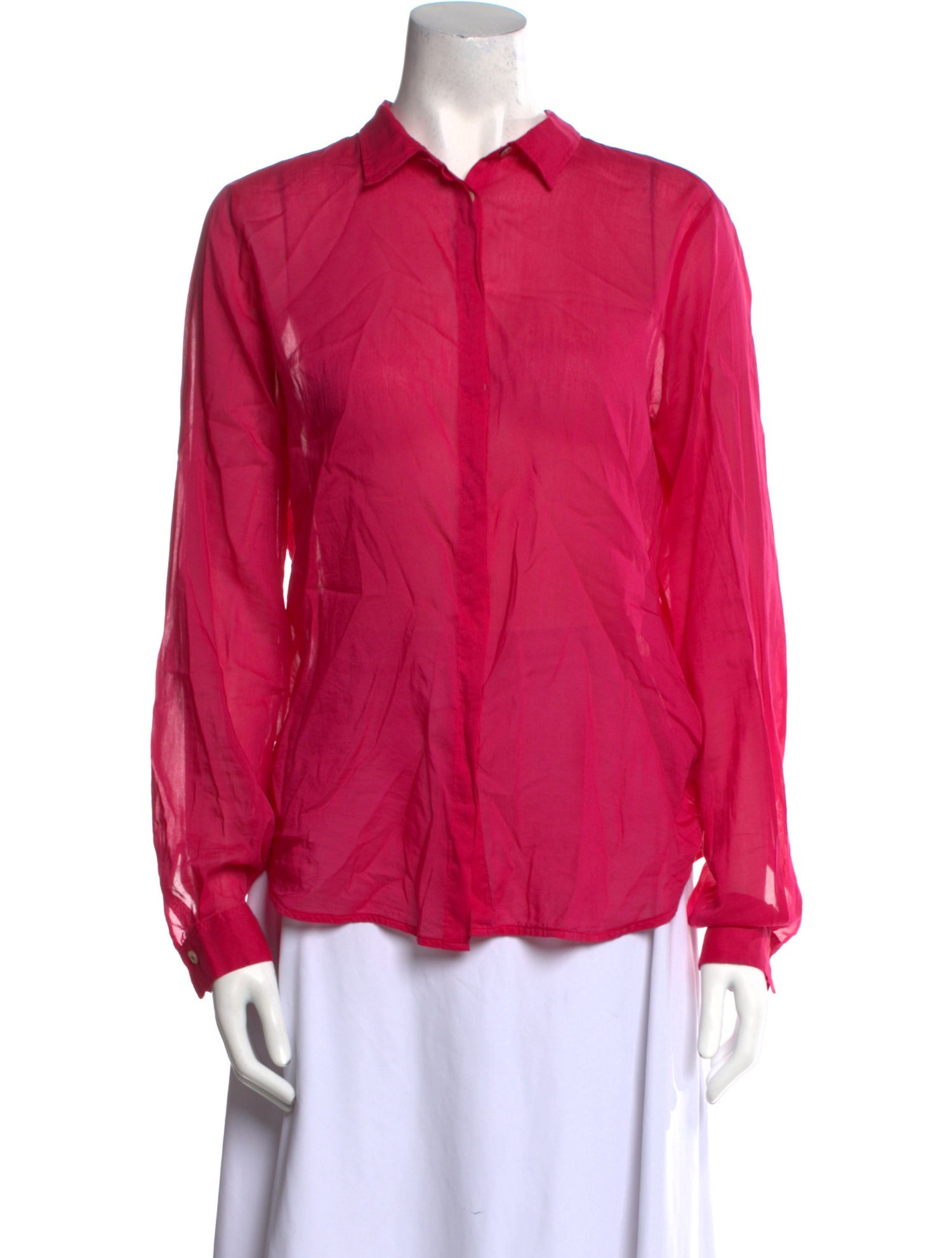 forte_forte Long Sleeve Button-Up Top w/ Tags