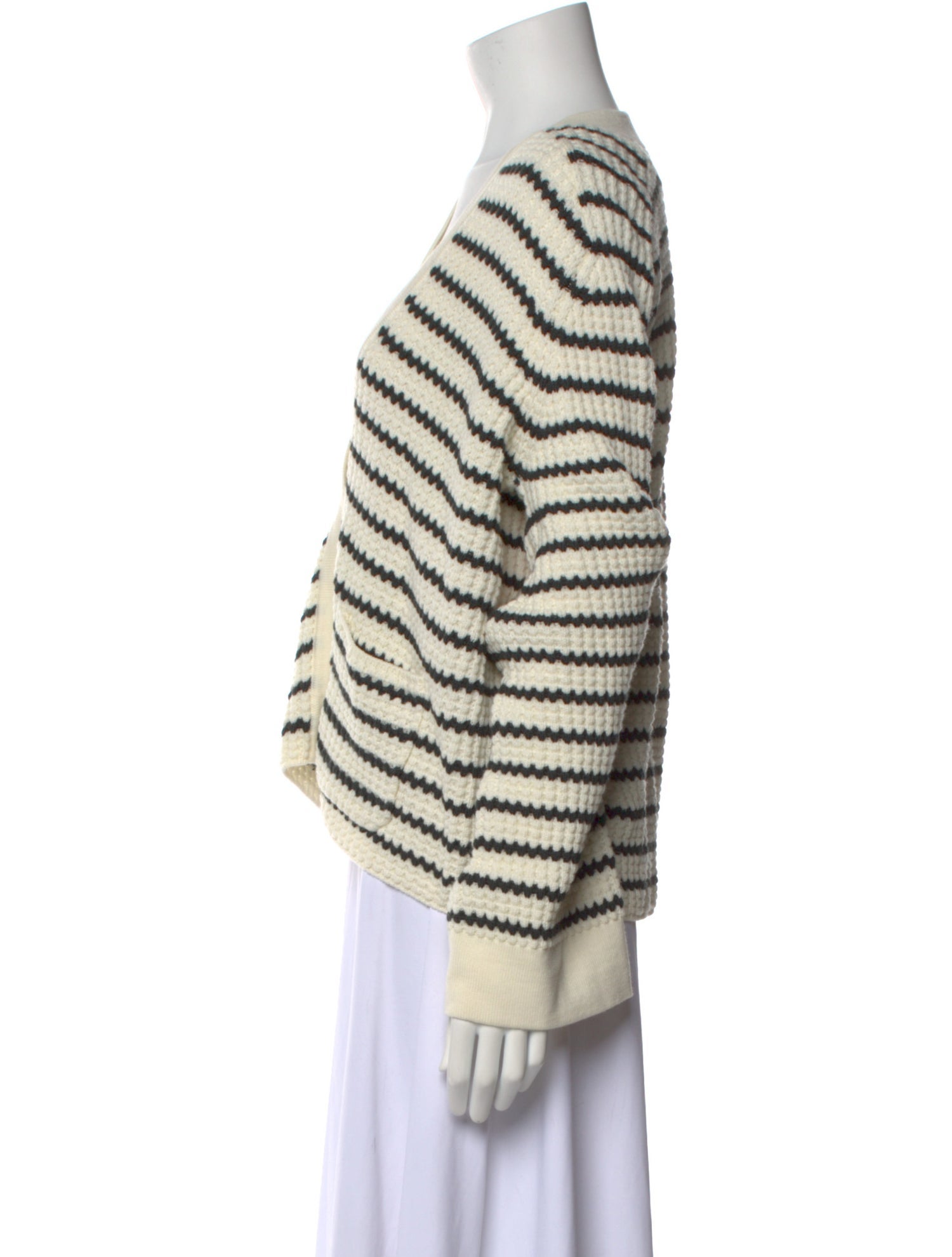 forte_forte Virgin Wool Striped Sweater