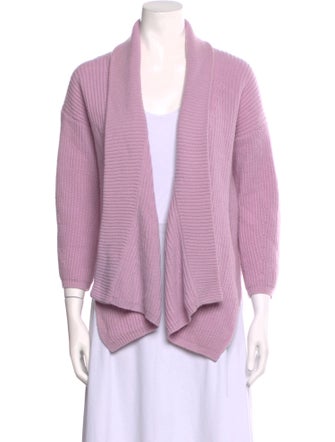 forte_forte Virgin Wool Open Front Sweater