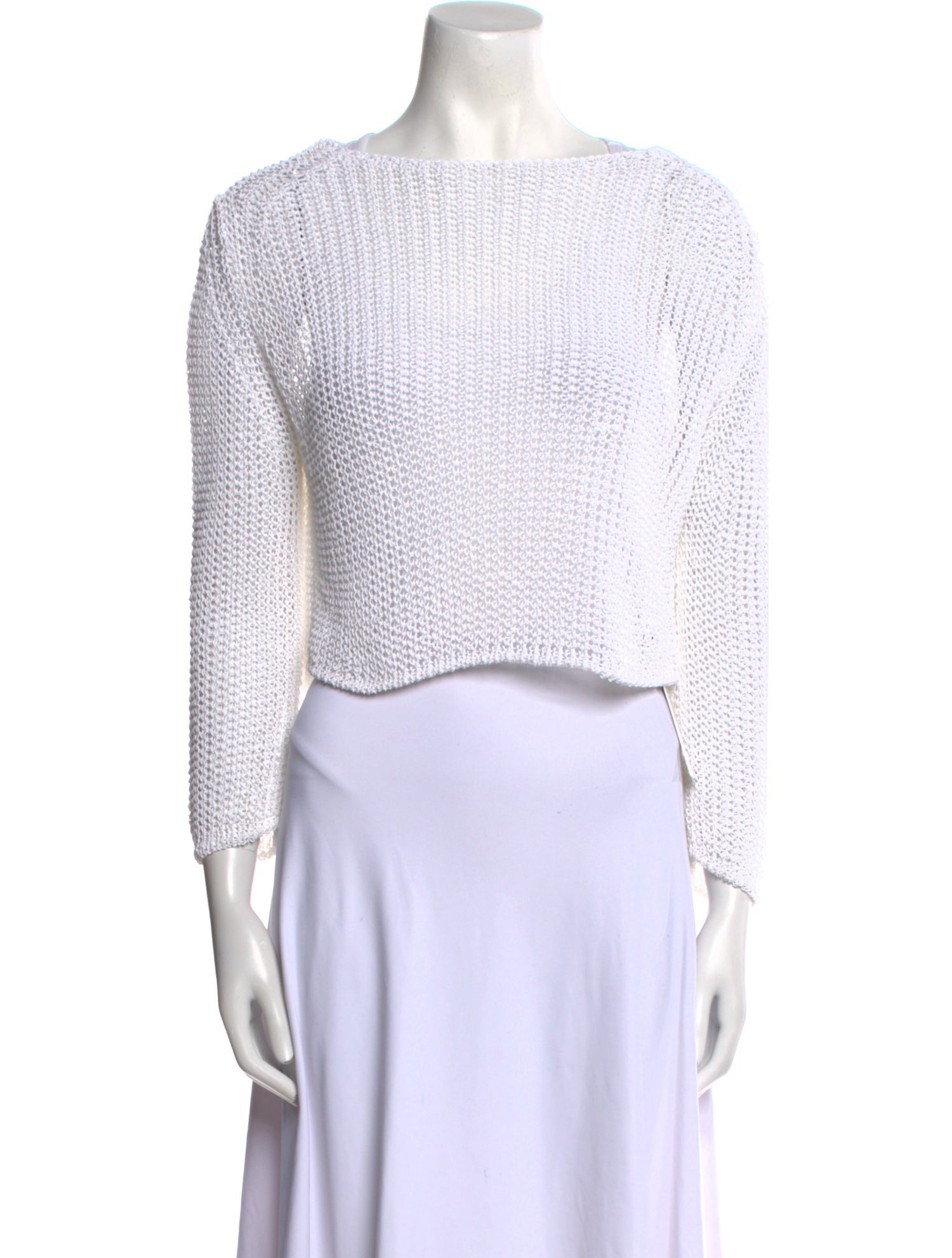 forte_forte Bateau Neckline Sweater