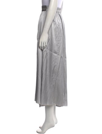 forte_forte Embroidered Accent Midi Length Skirt