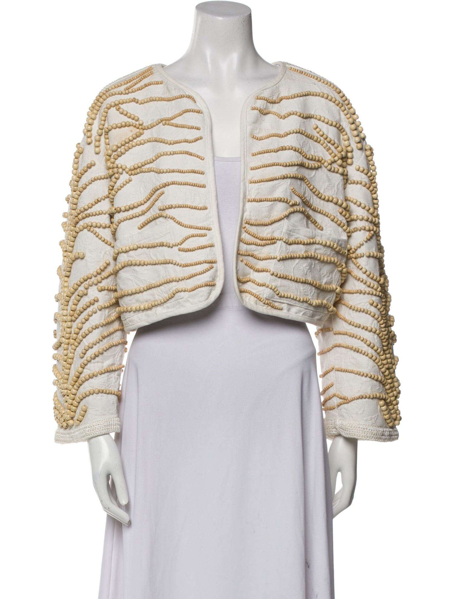 forte_forte Striped Evening Jacket