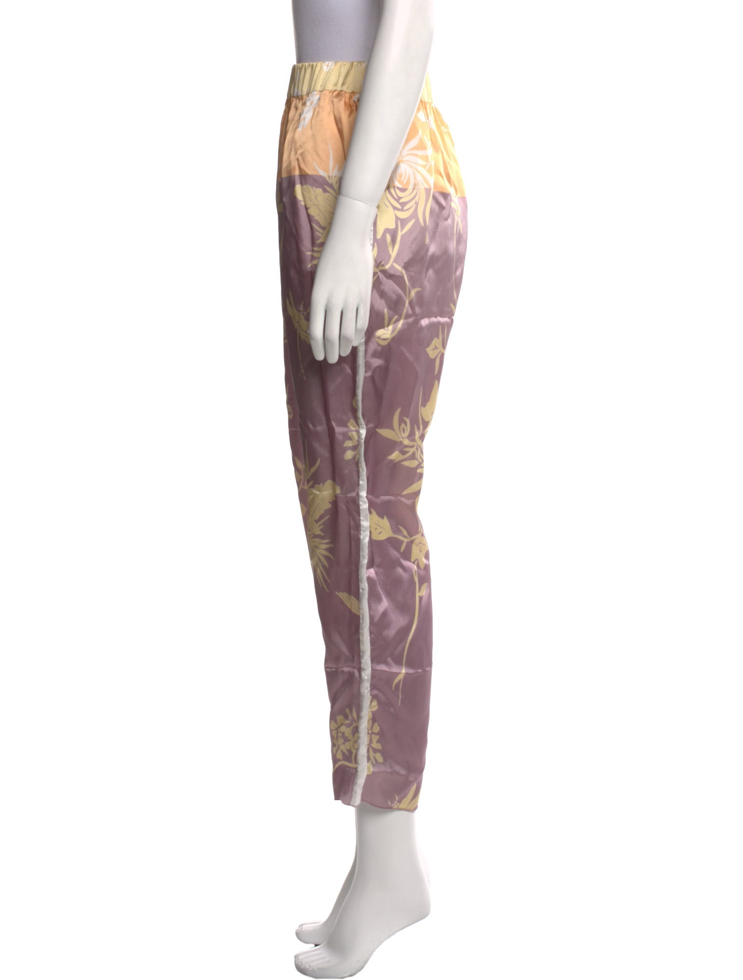 forte_forte Floral Print Straight Leg Pants w/ Tags