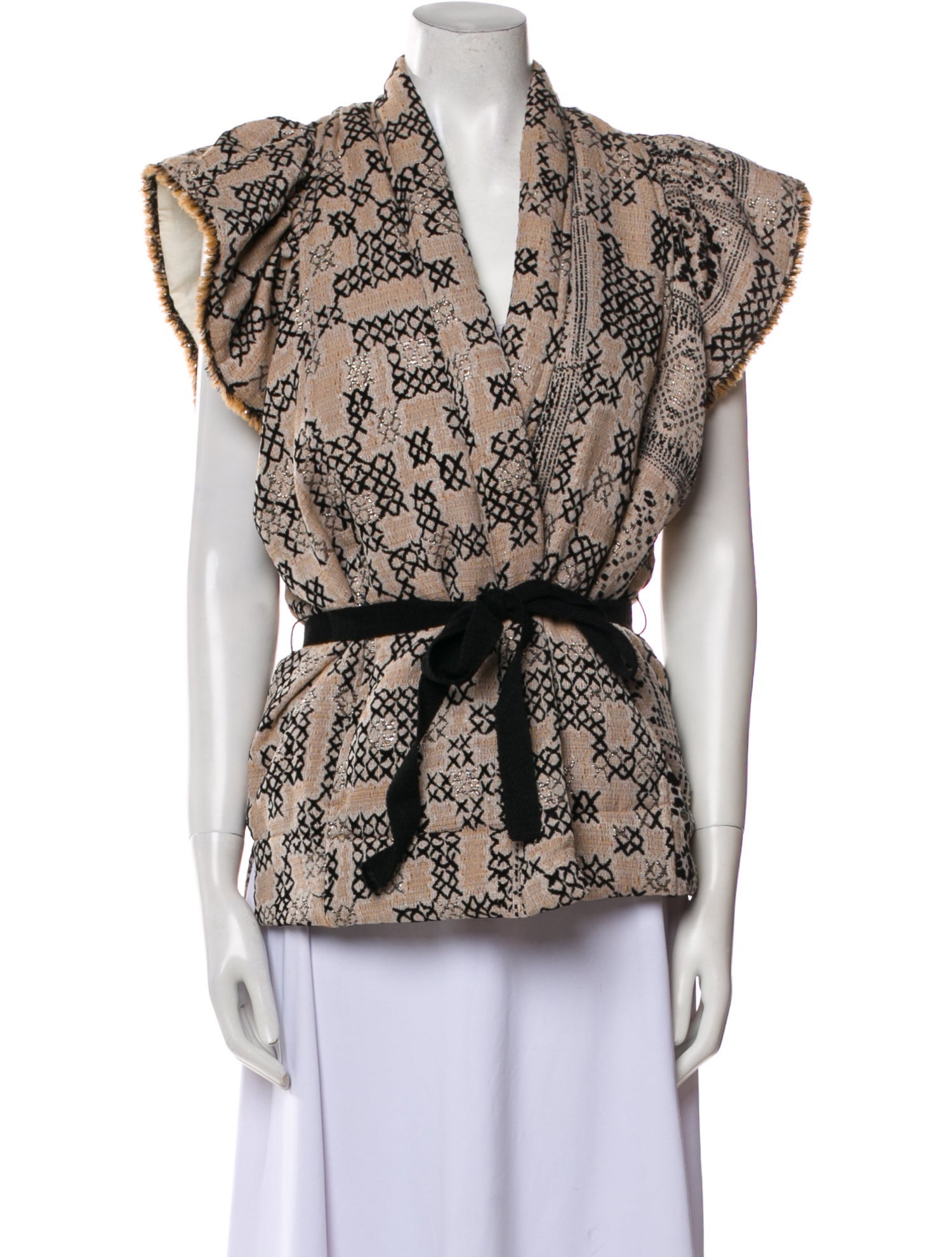 forte_forte Paisley Print Vest w/ Tags