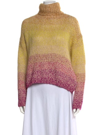 forte_forte Striped Turtleneck Sweater