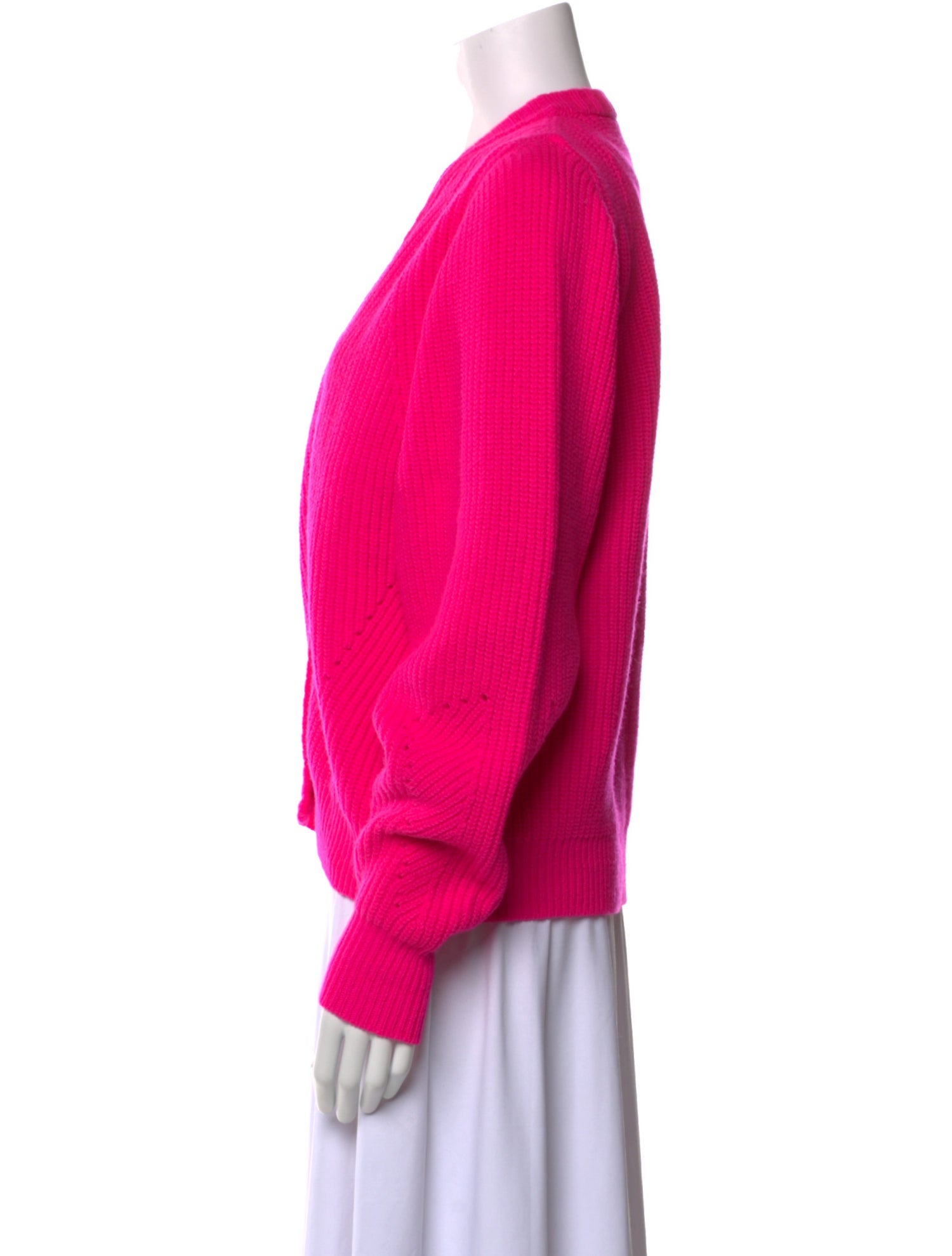 forte_forte Virgin Wool V-Neck Sweater