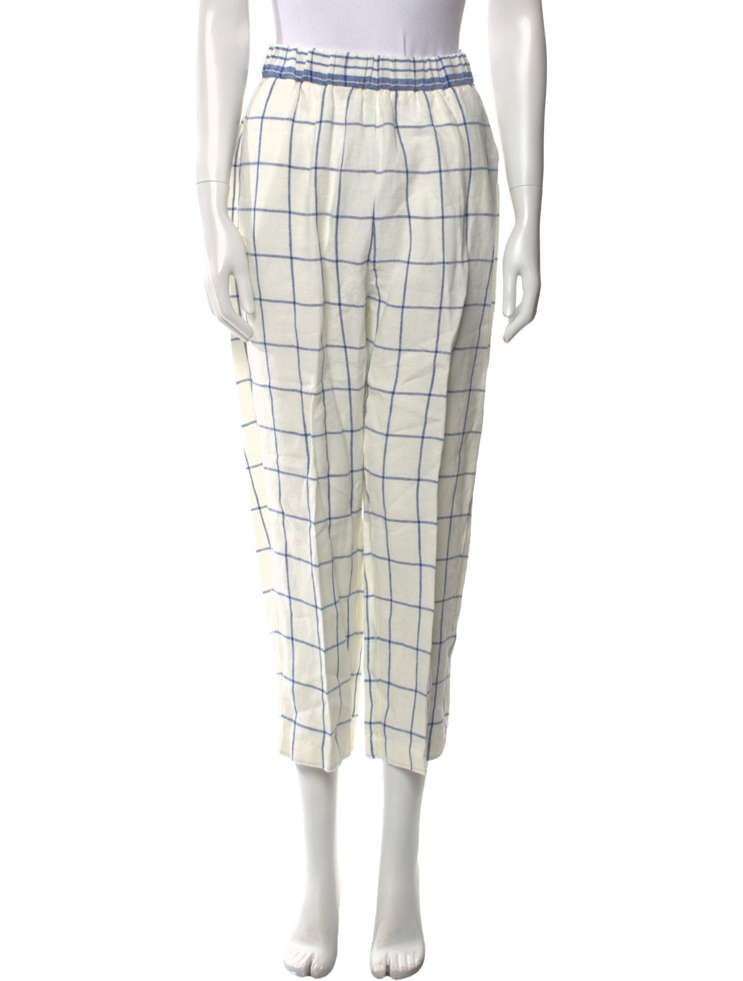 forte_forte Linen Straight Leg Pants