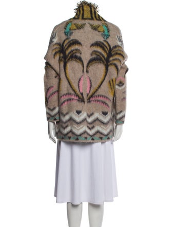 forte_forte Alpaca Printed Sweater