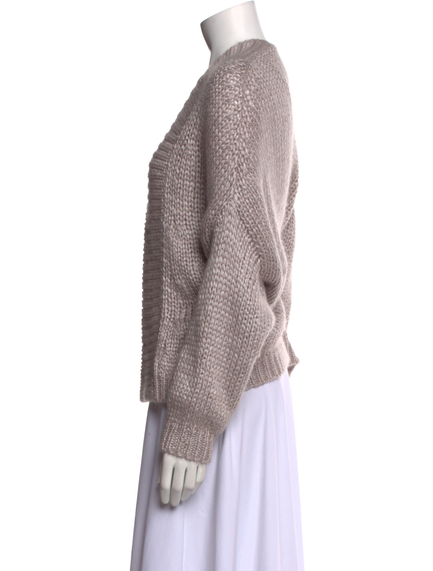 forte_forte Silk Open Front Sweater