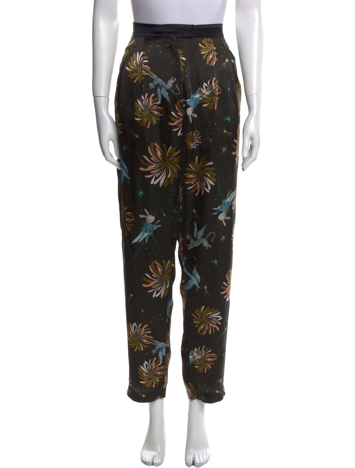 forte_forte Silk Straight Leg Pants