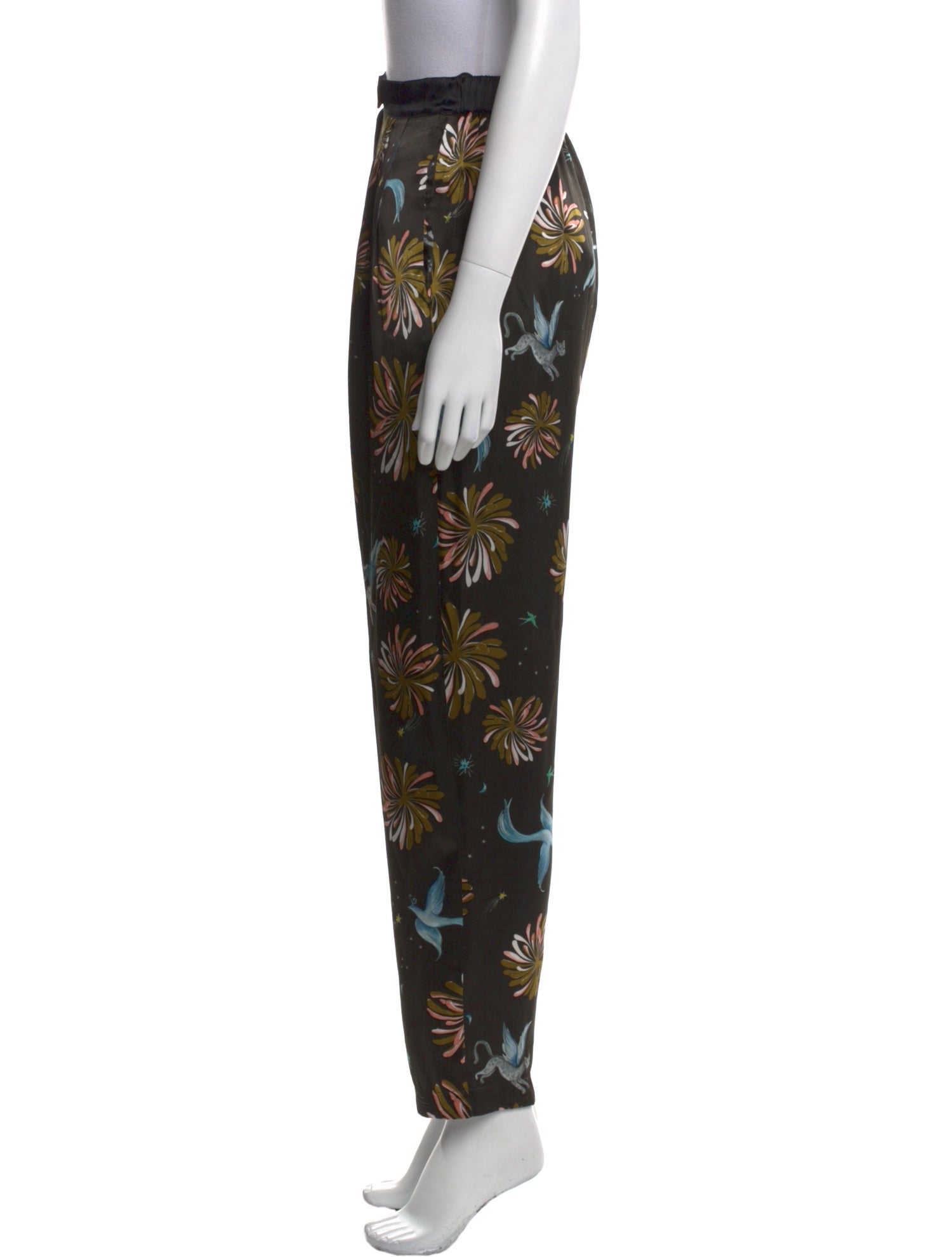 forte_forte Silk Straight Leg Pants