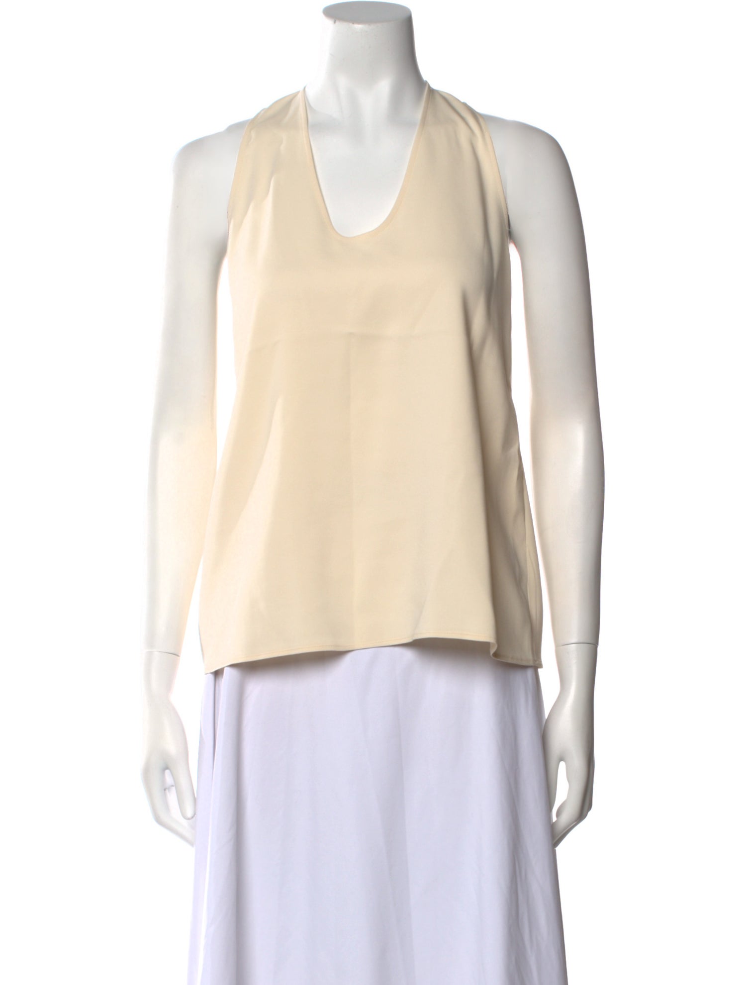 forte_forte V-Neck Sleeveless Top