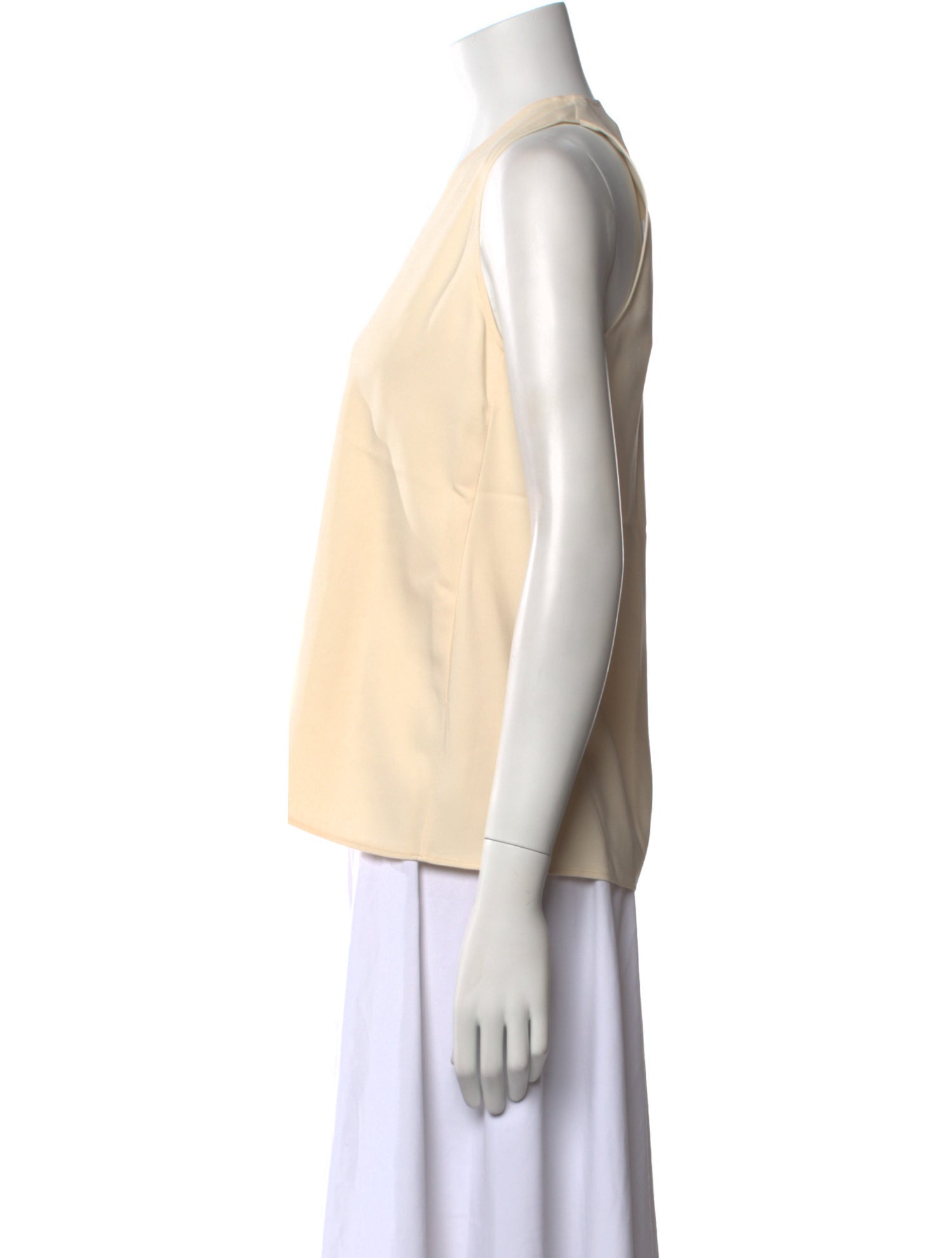 forte_forte V-Neck Sleeveless Top