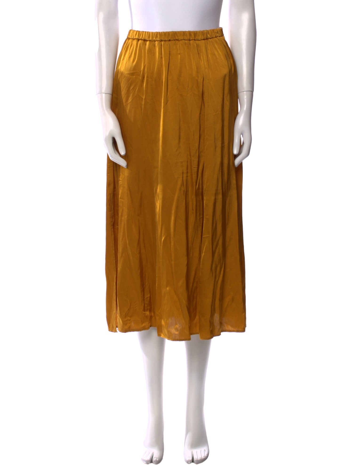 forte_forte Silk Midi Length Skirt