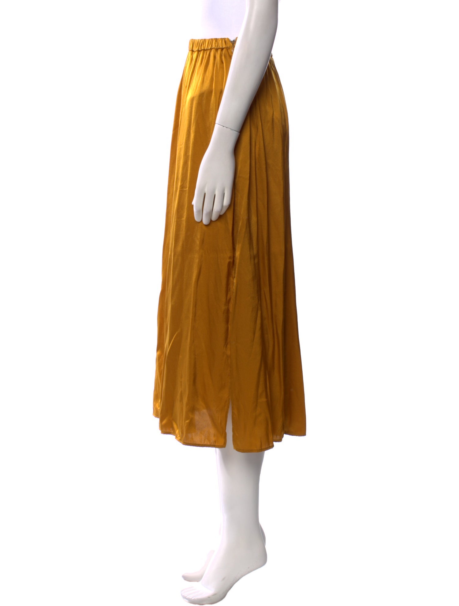 forte_forte Silk Midi Length Skirt