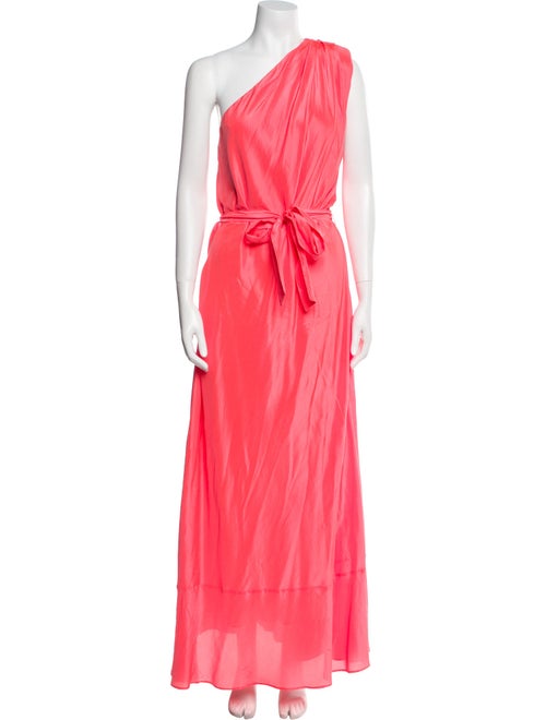 forte_forte One-Shoulder Long Dress