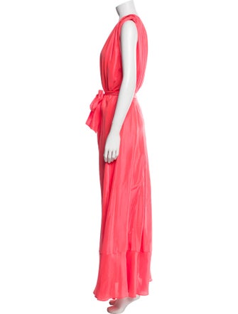 forte_forte One-Shoulder Long Dress