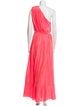 forte_forte One-Shoulder Long Dress