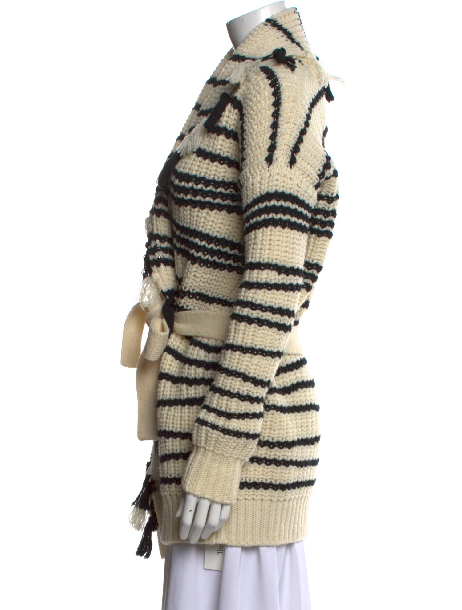 forte_forte Virgin Wool Striped Sweater