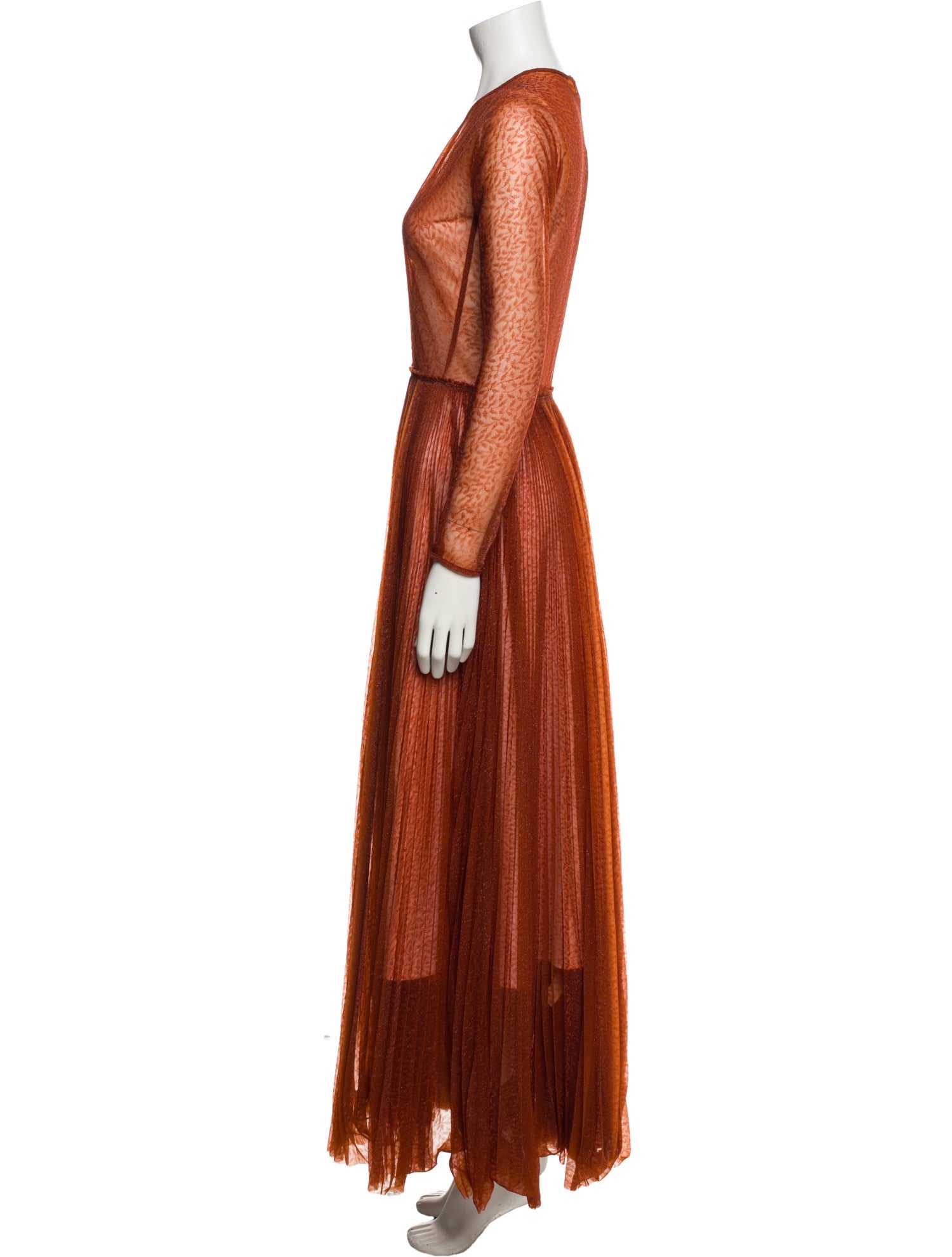 forte_forte V-Neck Long Dress w/ Tags