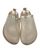 forte_forte Mesh Crystal Embellishments Mules