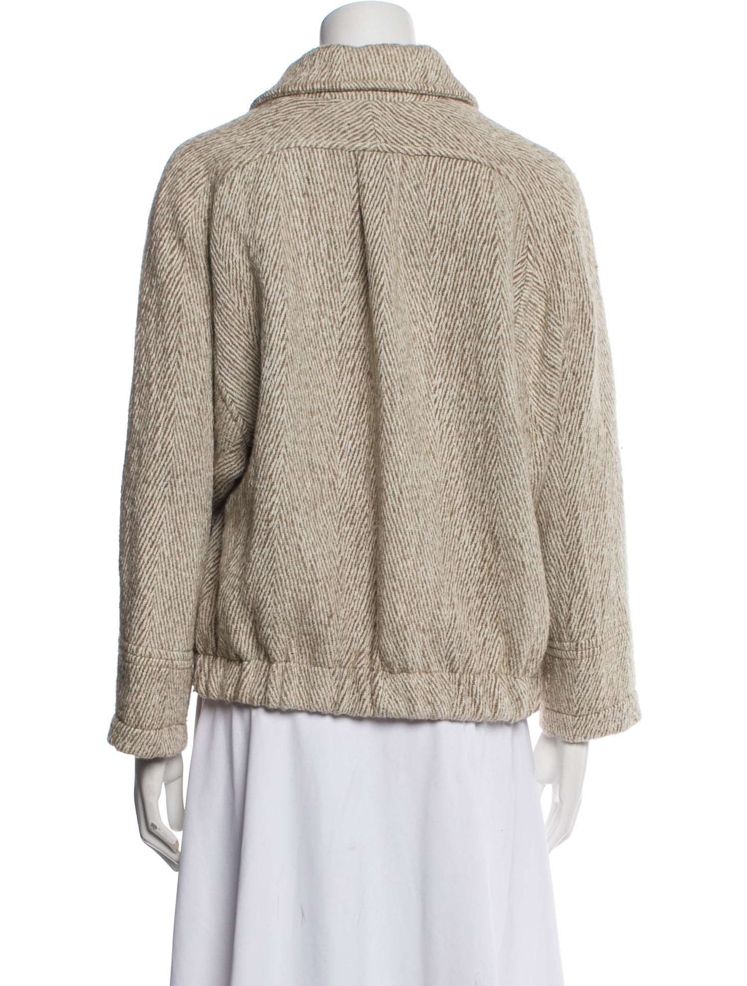 forte_forte Tweed Pattern Jacket