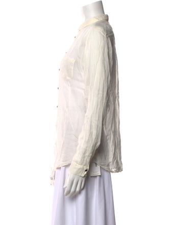 forte_forte Long Sleeve Button-Up Top