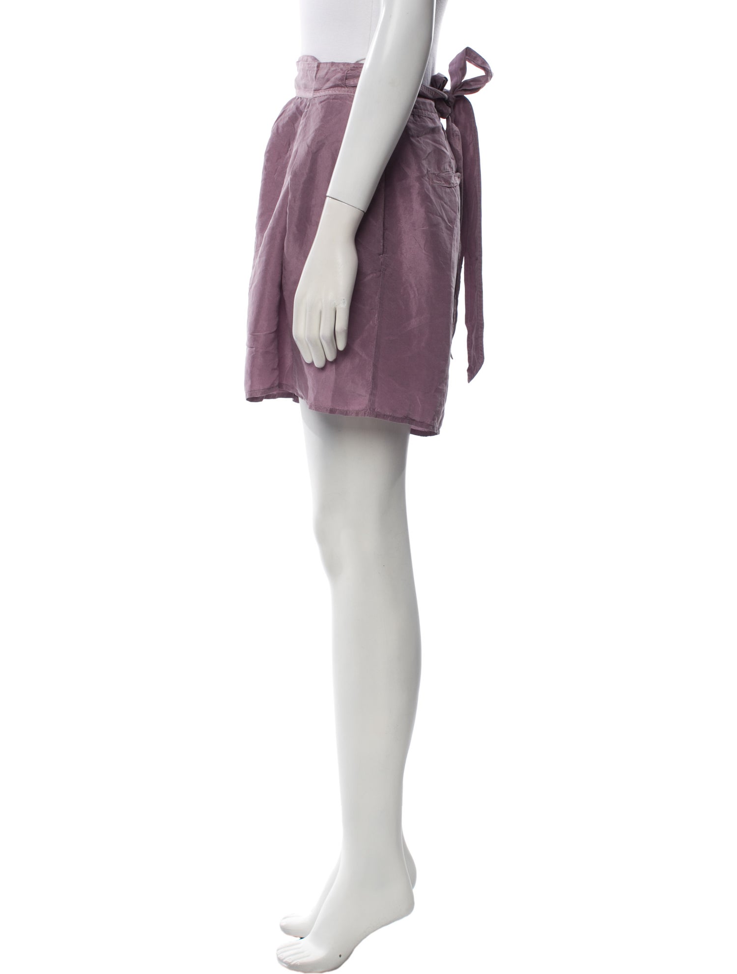 forte_forte Silk Knee-Length Shorts