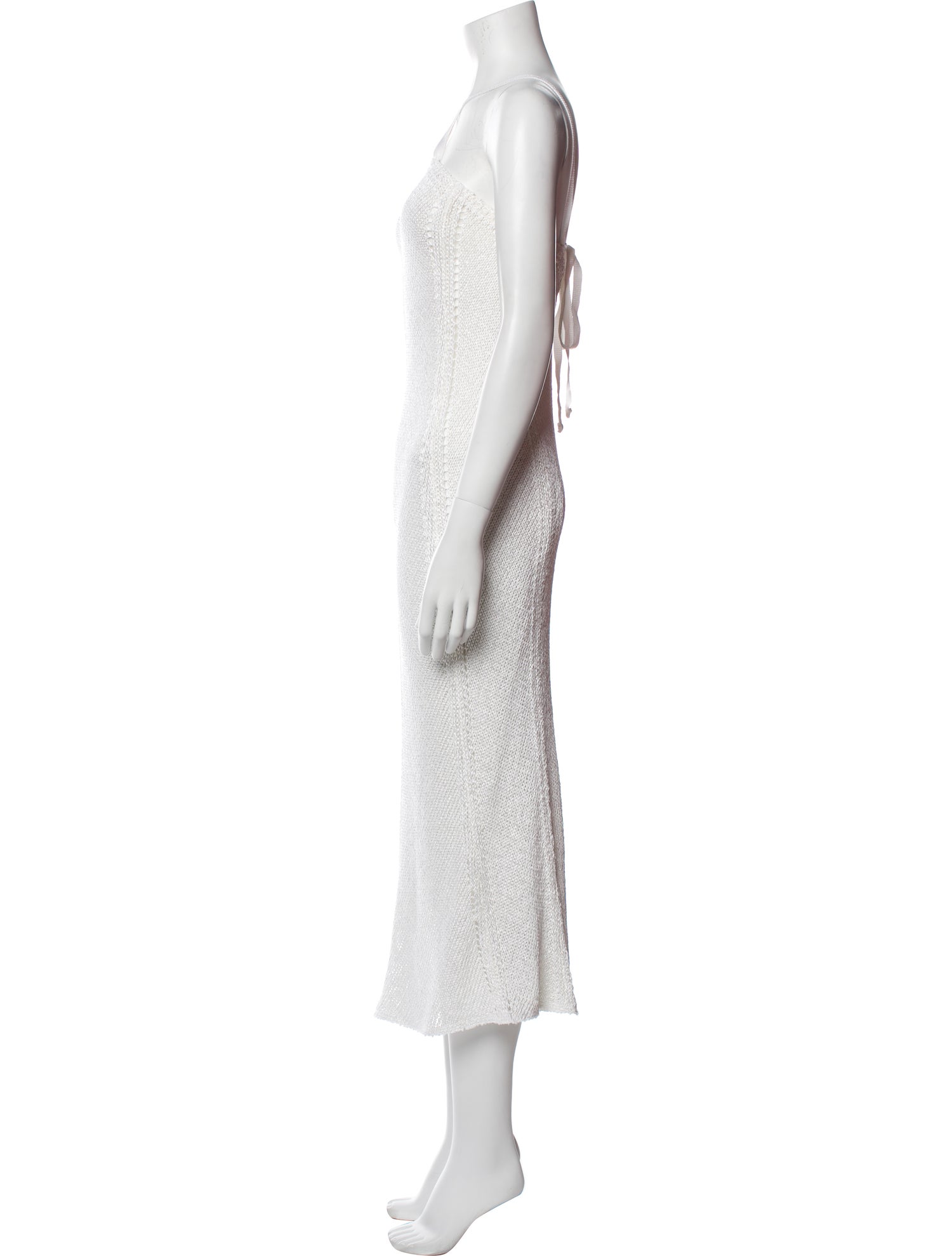 forte_forte Strapless Midi Length Dress