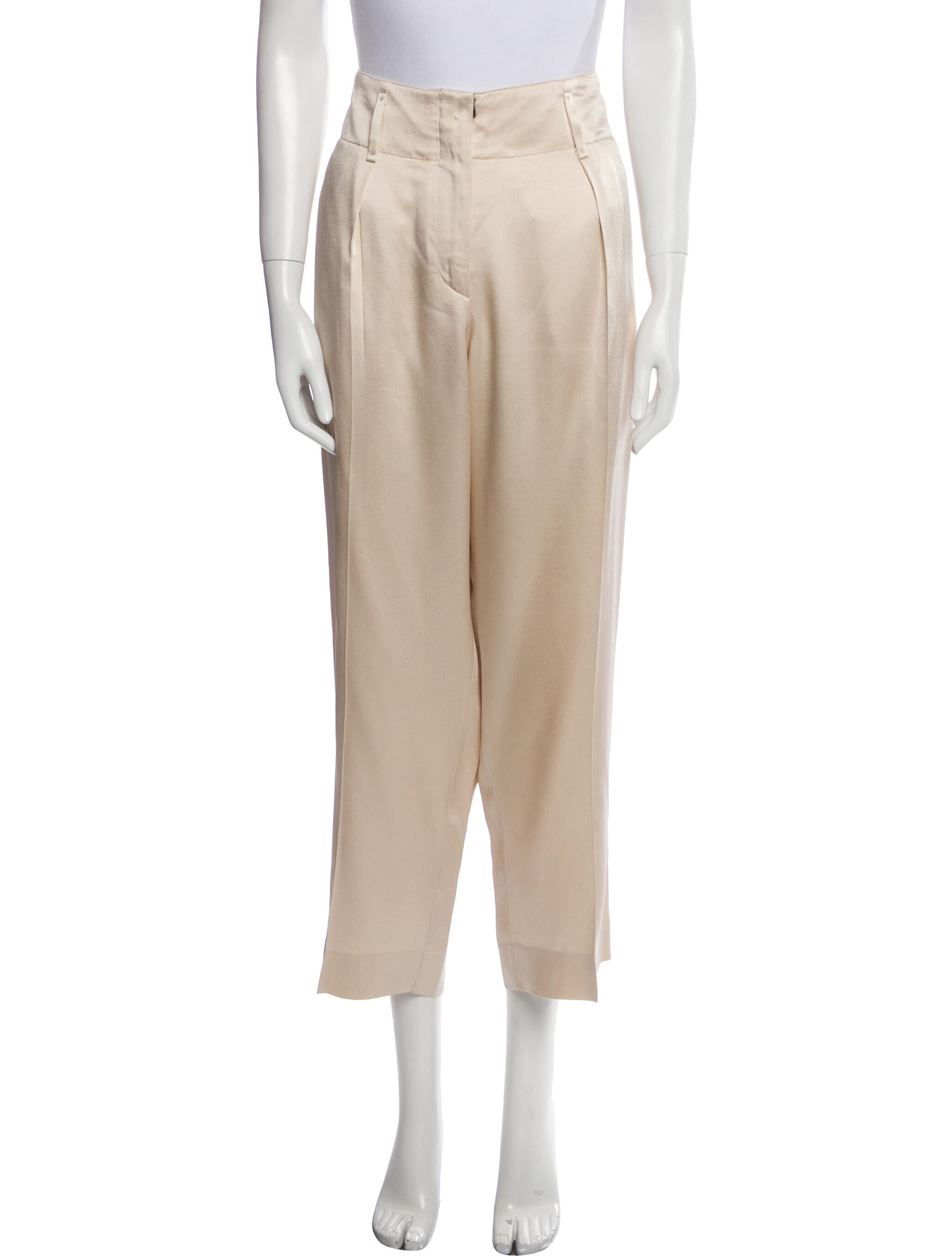 forte_forte Satin Wide Leg Pants