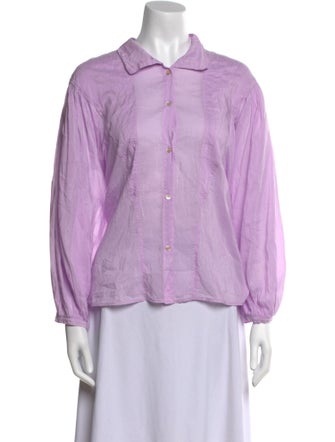 forte_forte Long Sleeve Button-Up Top