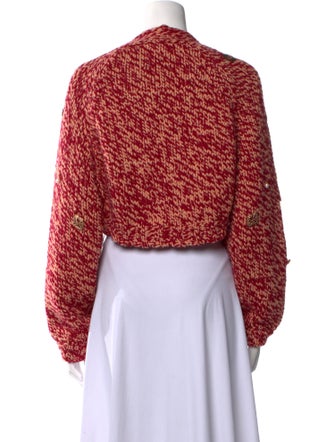 forte_forte Virgin Wool Open Front Sweater