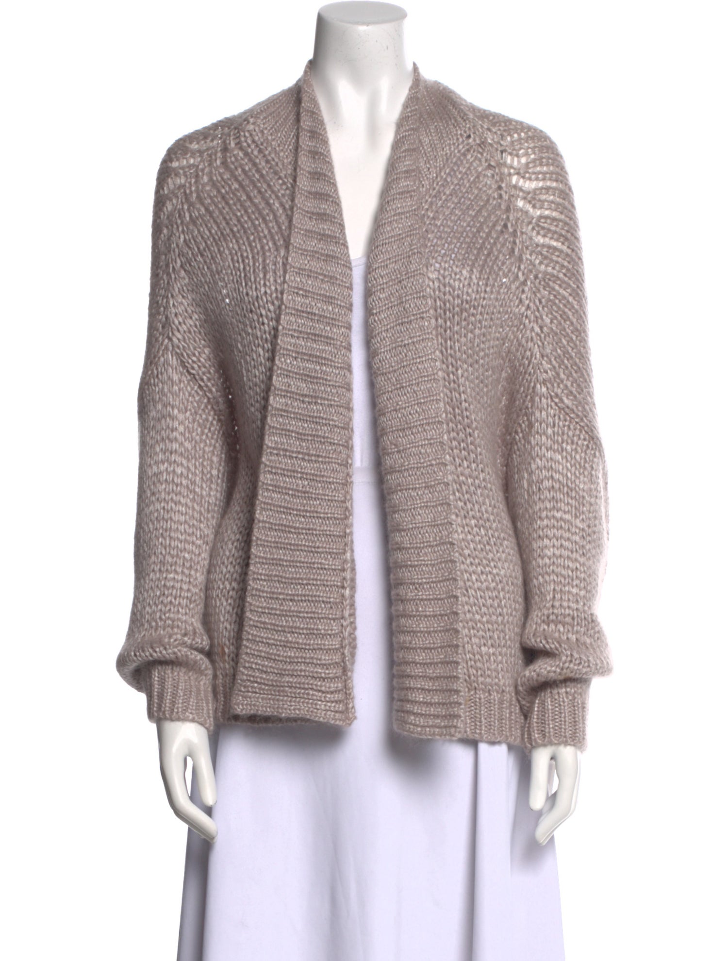 forte_forte Open Front Sweater