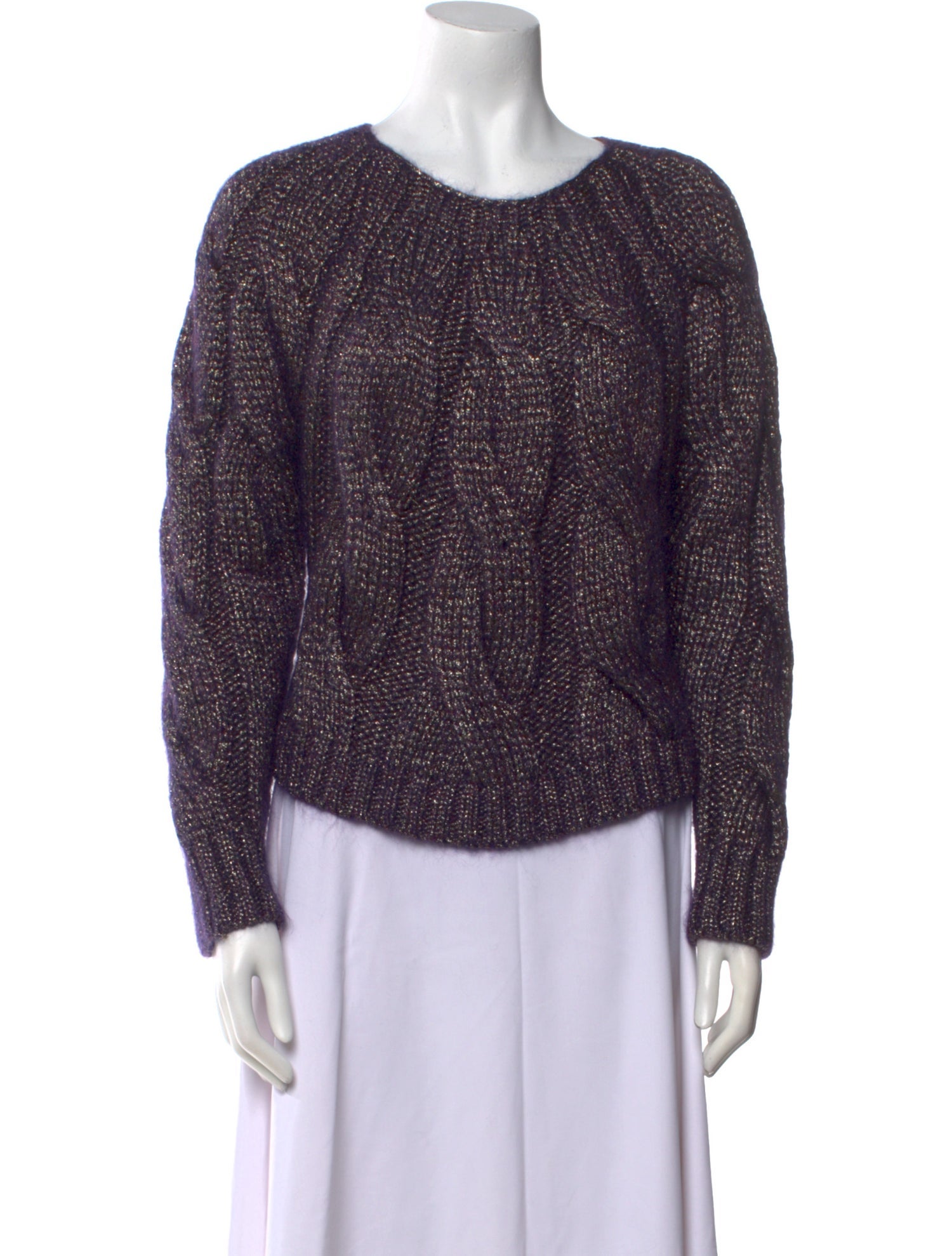 forte_forte Mohair Scoop Neck Sweater