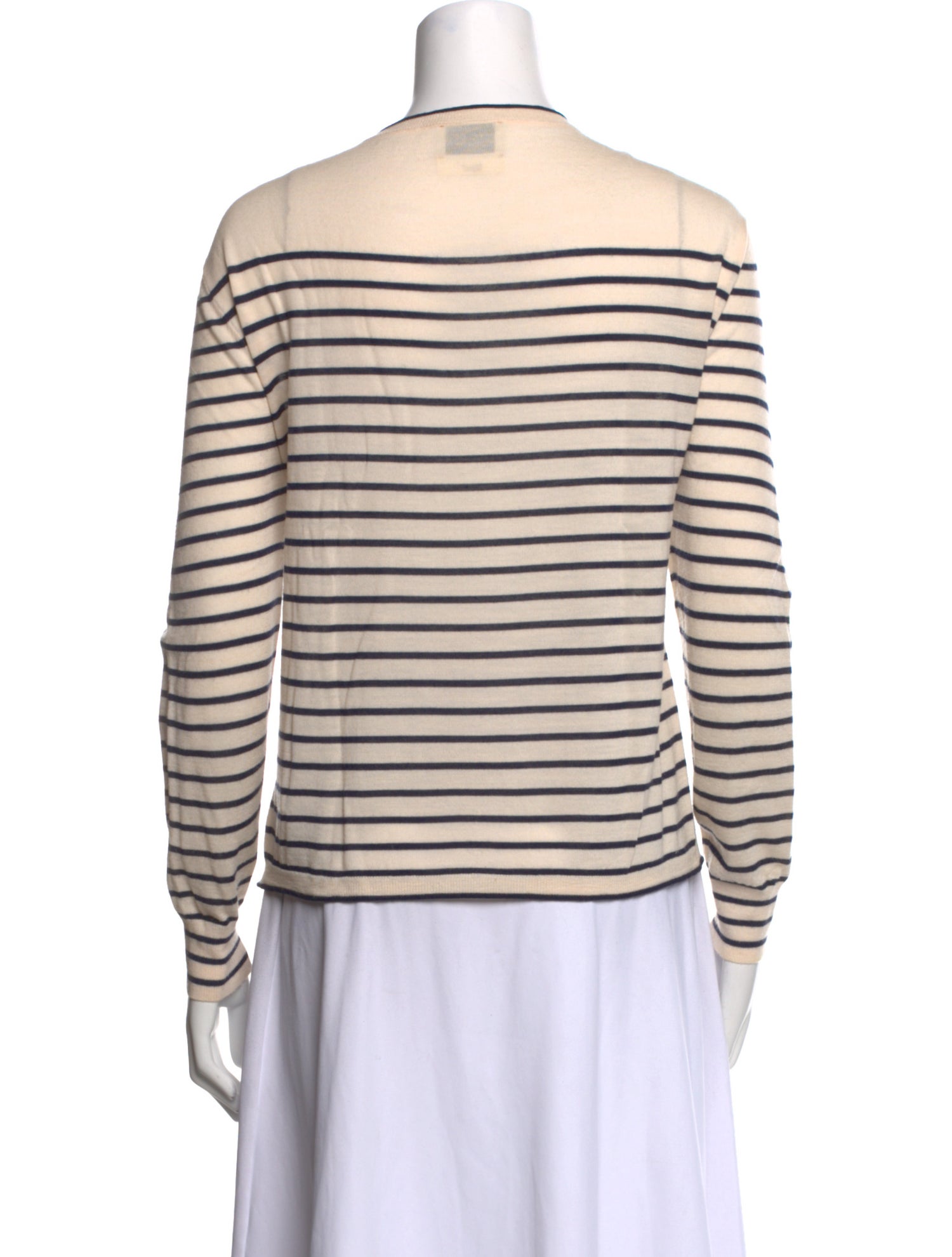 forte_forte Virgin Wool Striped Sweater