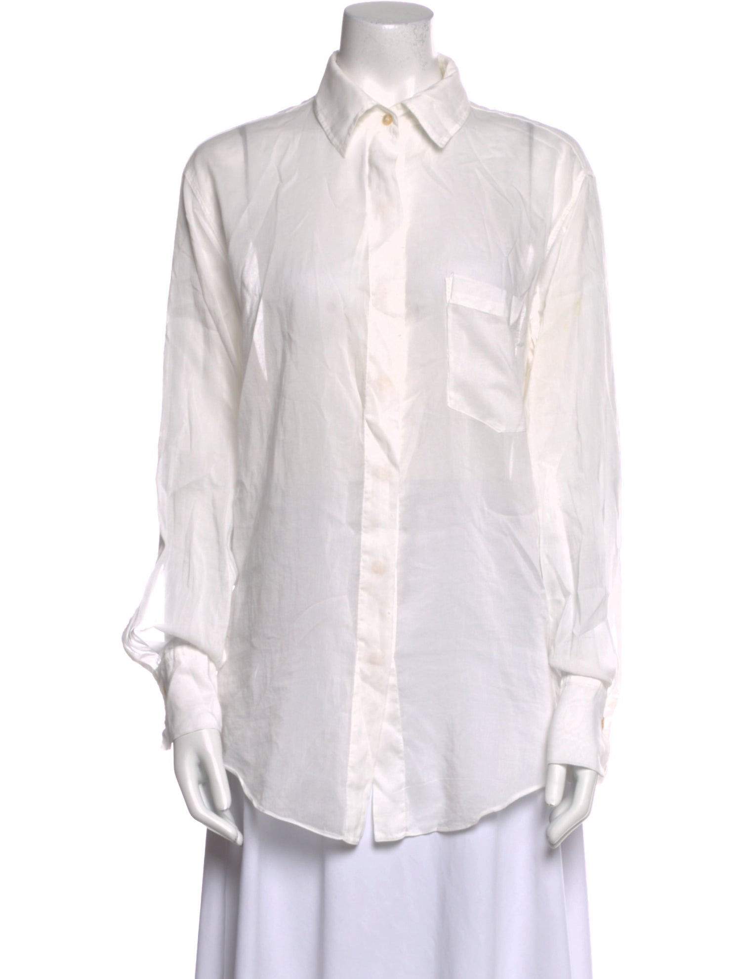 forte_forte Long Sleeve Button-Up Top
