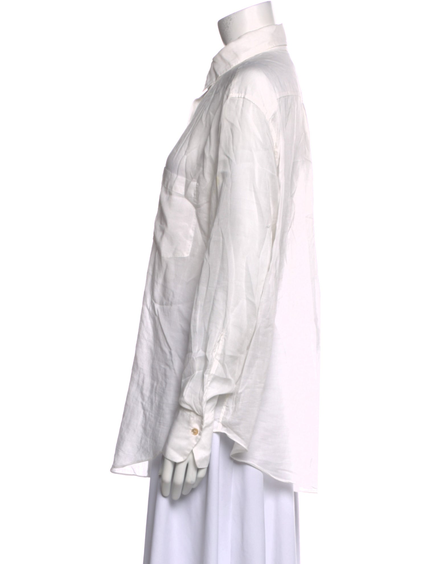 forte_forte Long Sleeve Button-Up Top