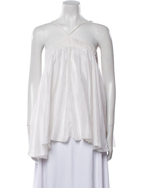 forte_forte Silk V-Neck Blouse