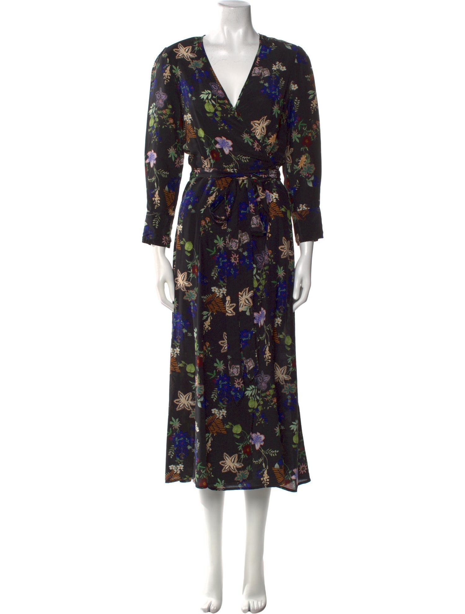 forte_forte Floral Print Long Dress