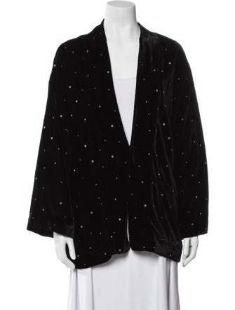 forte_forte Velvet Printed Evening Jacket