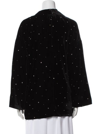 forte_forte Velvet Printed Evening Jacket