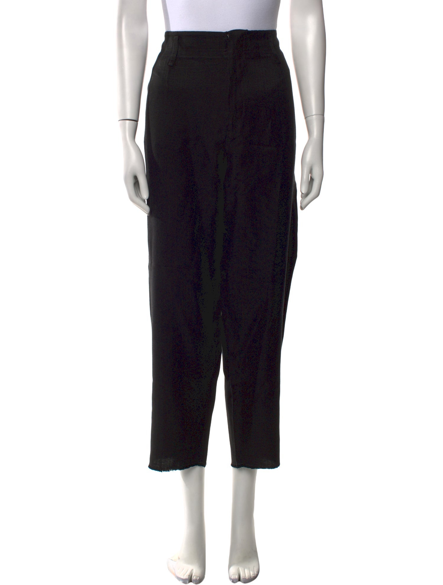 forte_forte Linen Straight Leg Pants