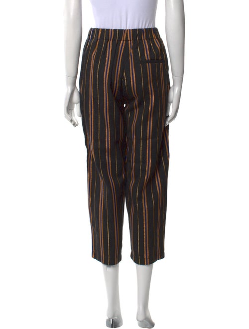 forte_forte Striped Straight Leg Pants