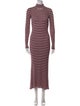 forte_forte Striped Long Dress