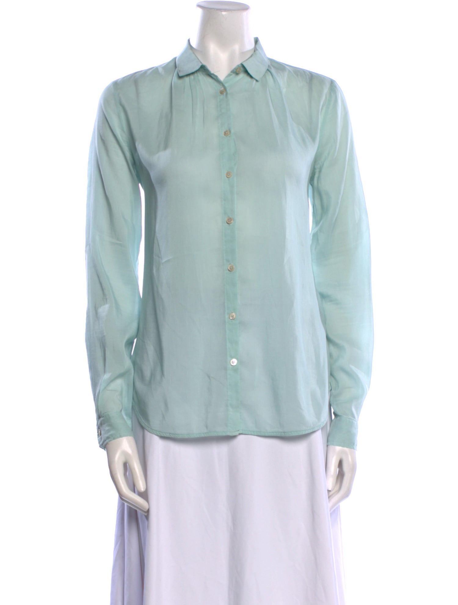 forte_forte Long Sleeve Button-Up Top