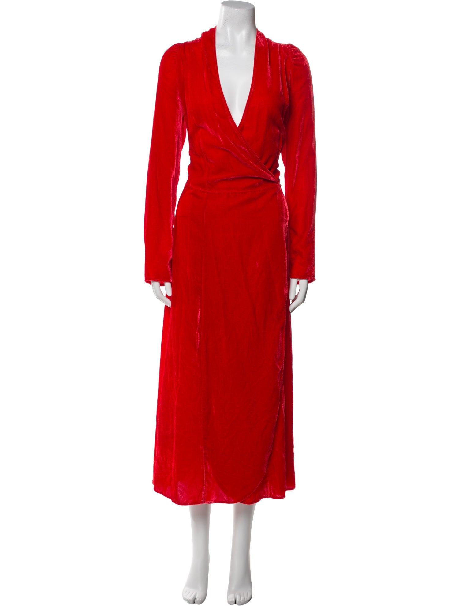 forte_forte Velvet Midi Length Dress