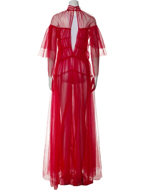 forte_forte Mock Neck Long Dress